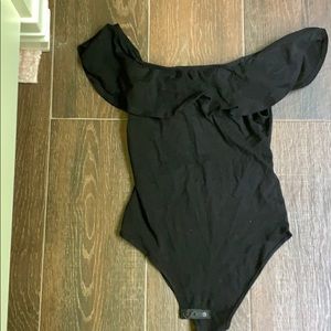 Off the shoulder bodysuit